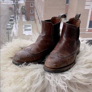 Wingtip FRYE Chelsea Boots